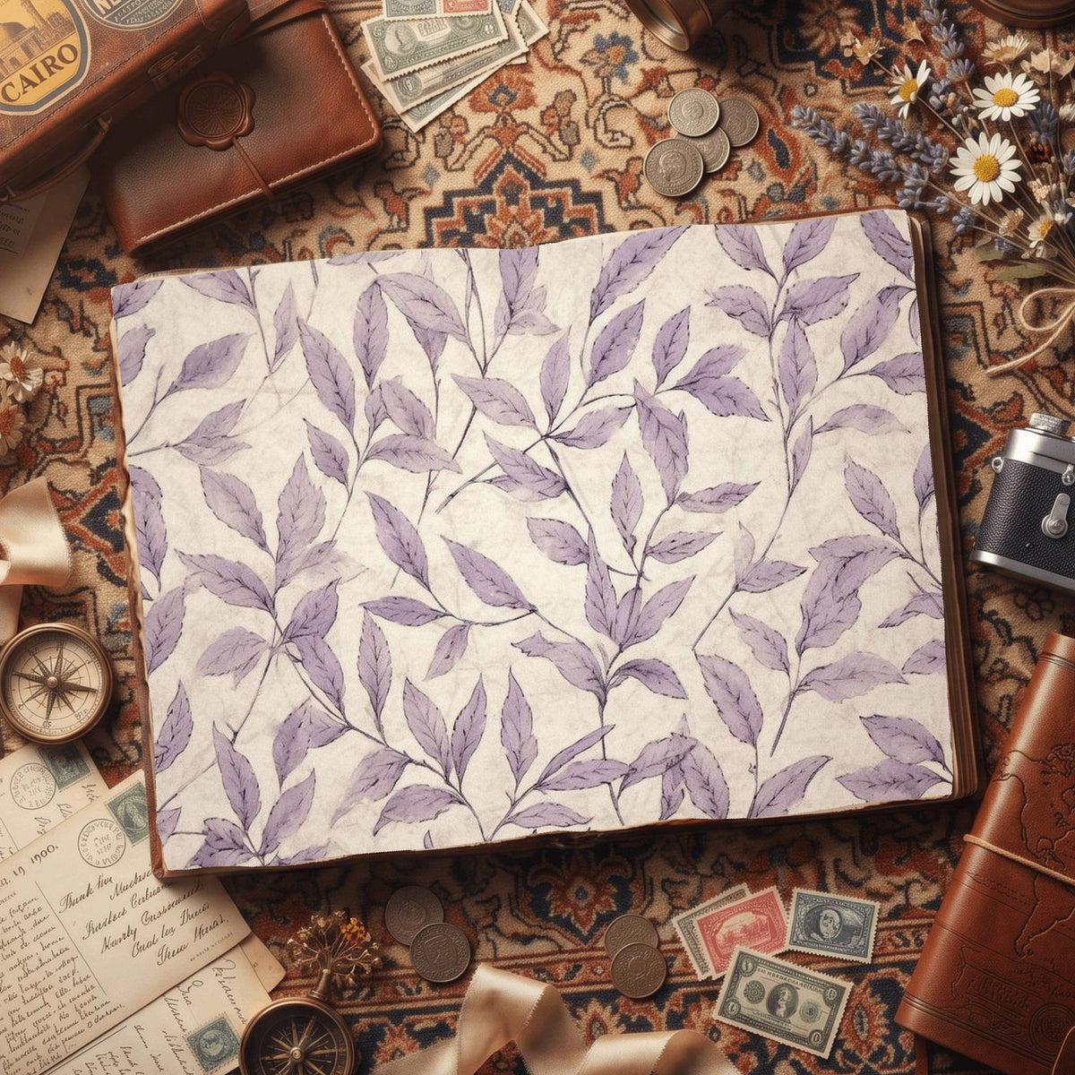 Basic Leaf Digital Papers