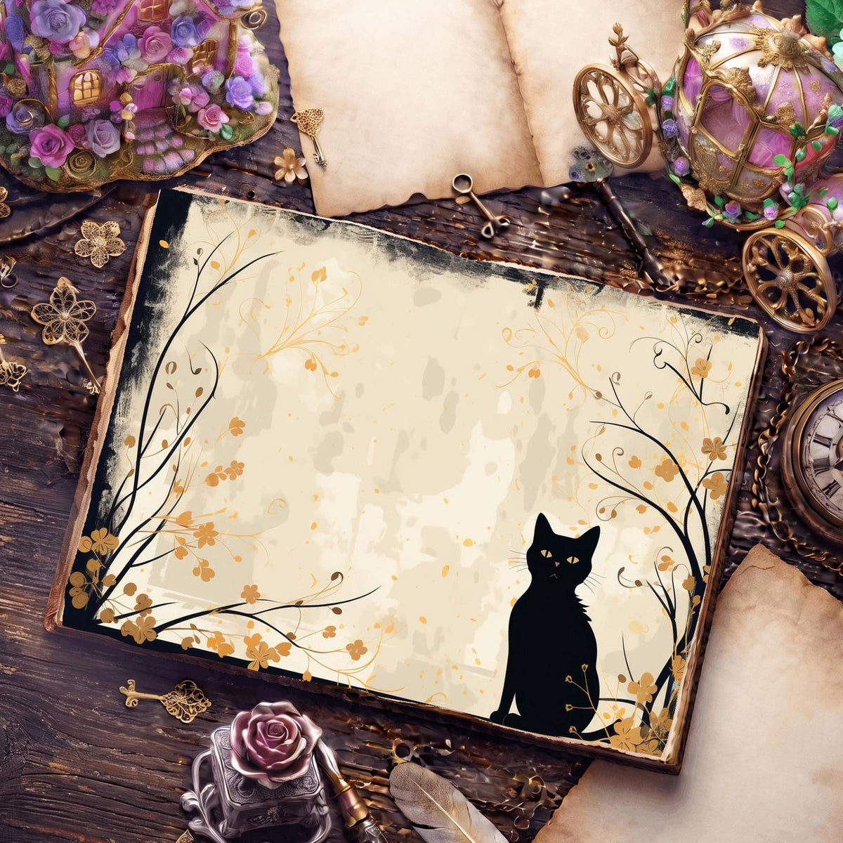 Black Cat Digital Papers