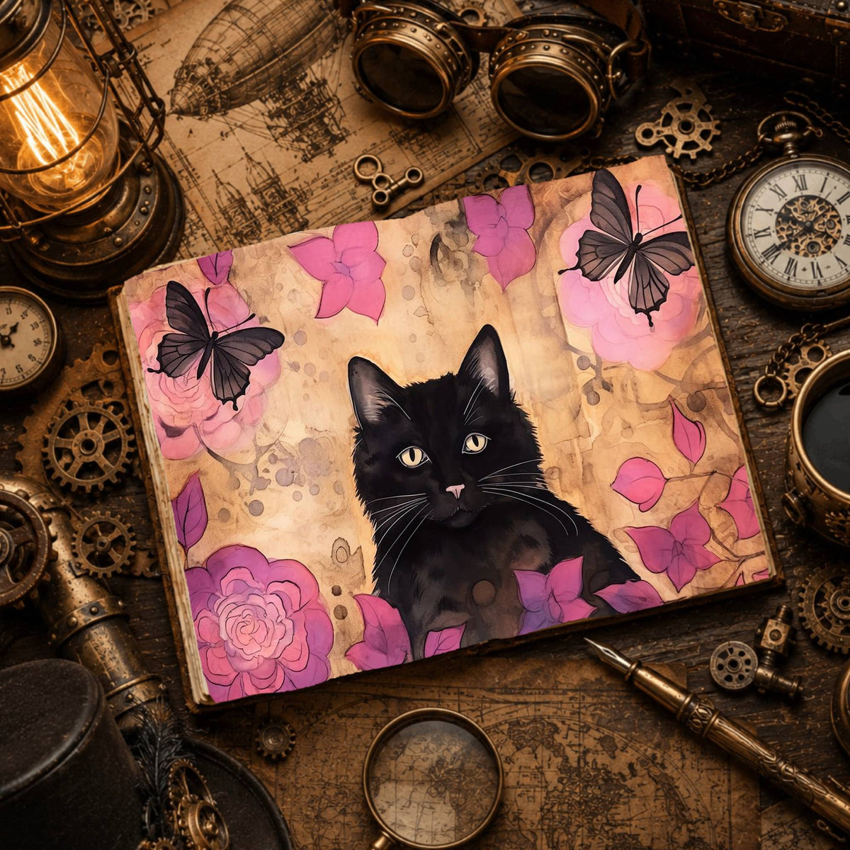 Black Cat Digital Papers