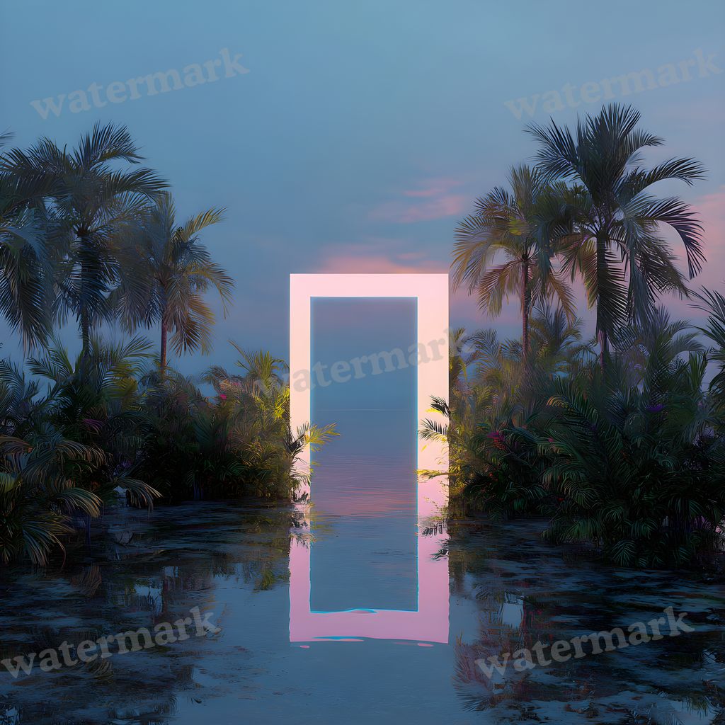 Blue Gradientd Render Backdrop Images