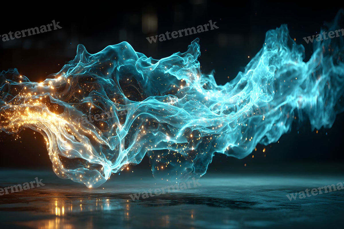 Blue Smoke Backdrop Images