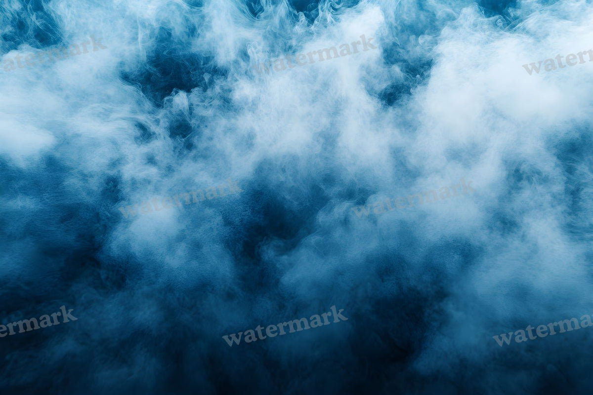 Blue Smoke Backdrop Images