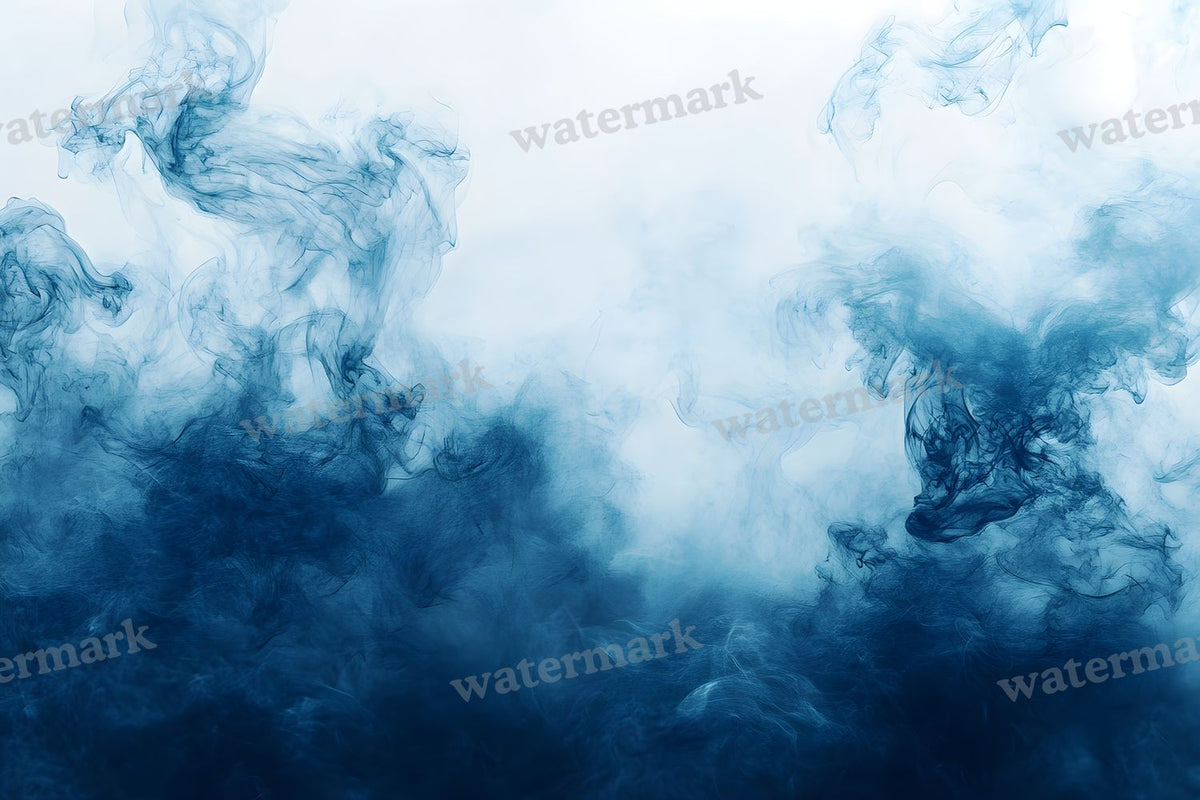 Blue Smoke Backdrop Images