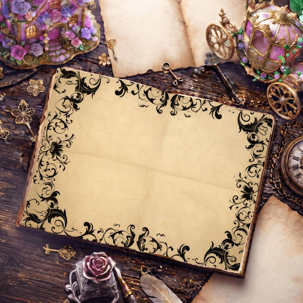 Bordered Digital Papers
