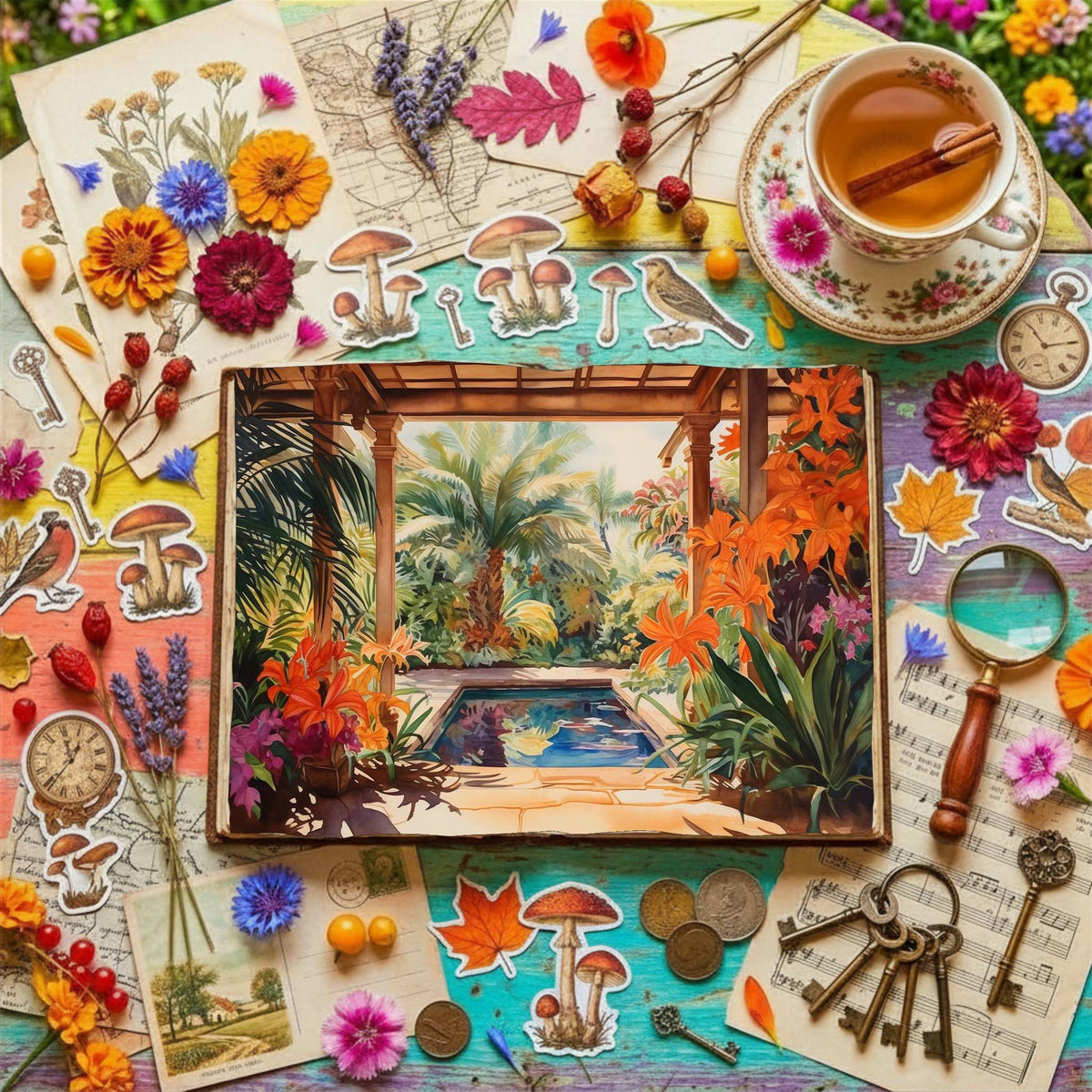 Botanical Garden Digital Papers