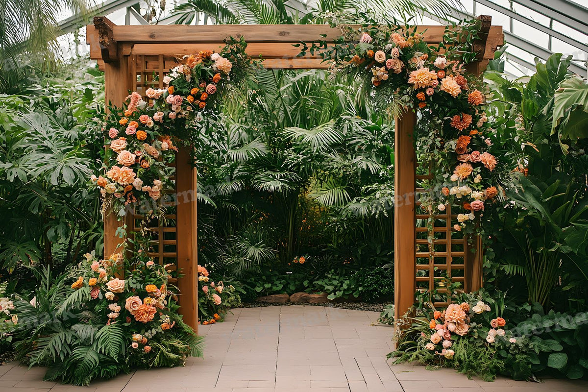 Botanical Wedding Backdrop Images
