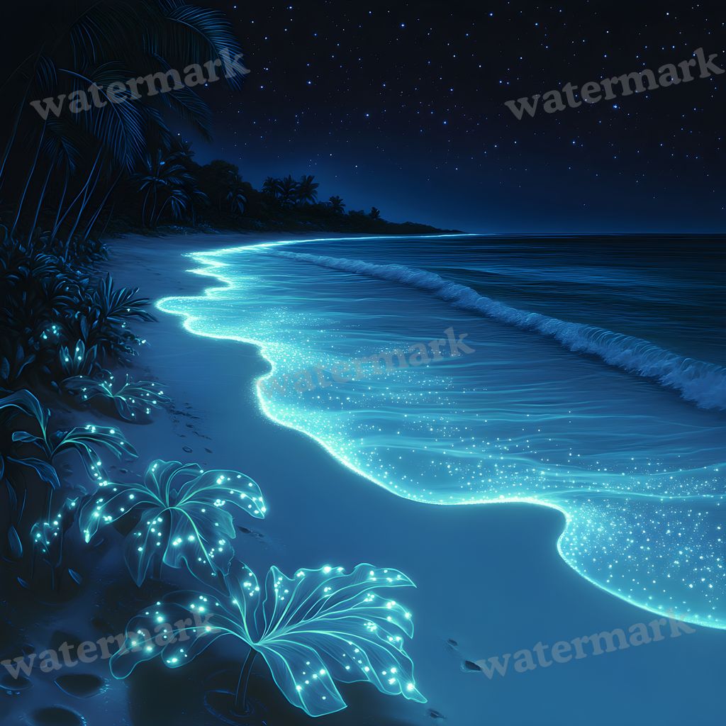 Celestial Beach Backdrop Images