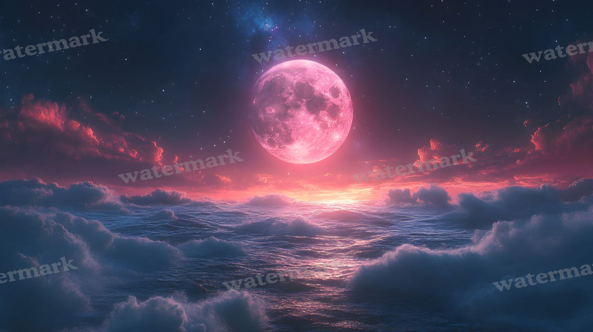 Celestial Moons Backdrop Images
