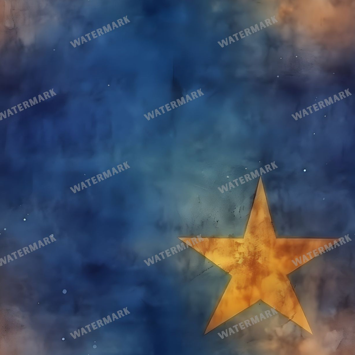 Celestial Seamless Pattern