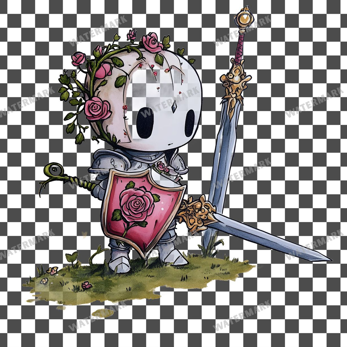 Chibi Flower Clipart Pngs
