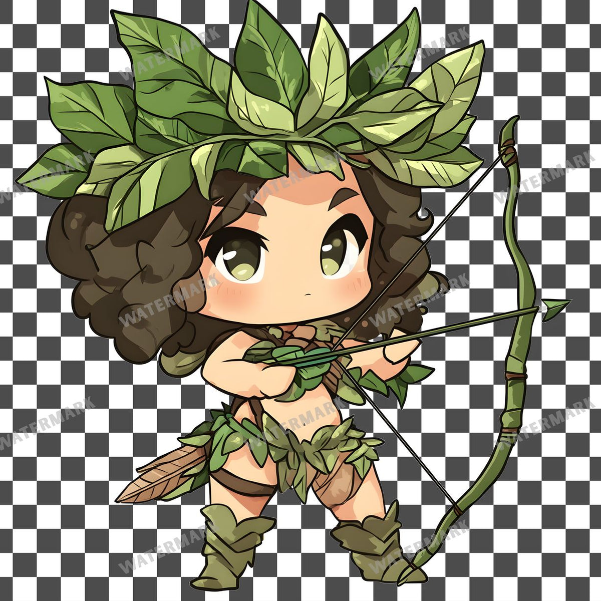 Chibi Forest Clipart Pngs