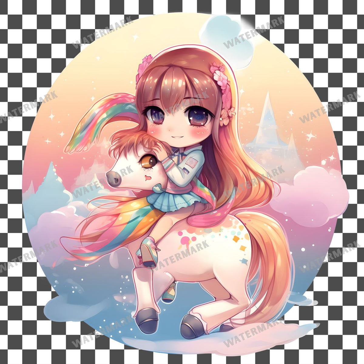 Chibi Girl Clipart Pngs