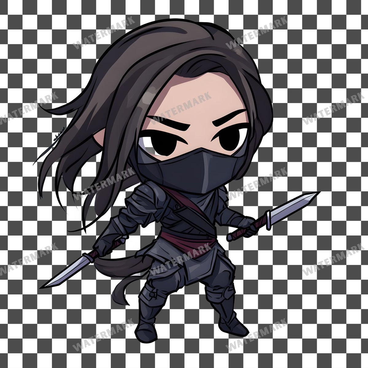 Chibi Shadow Clipart Pngs