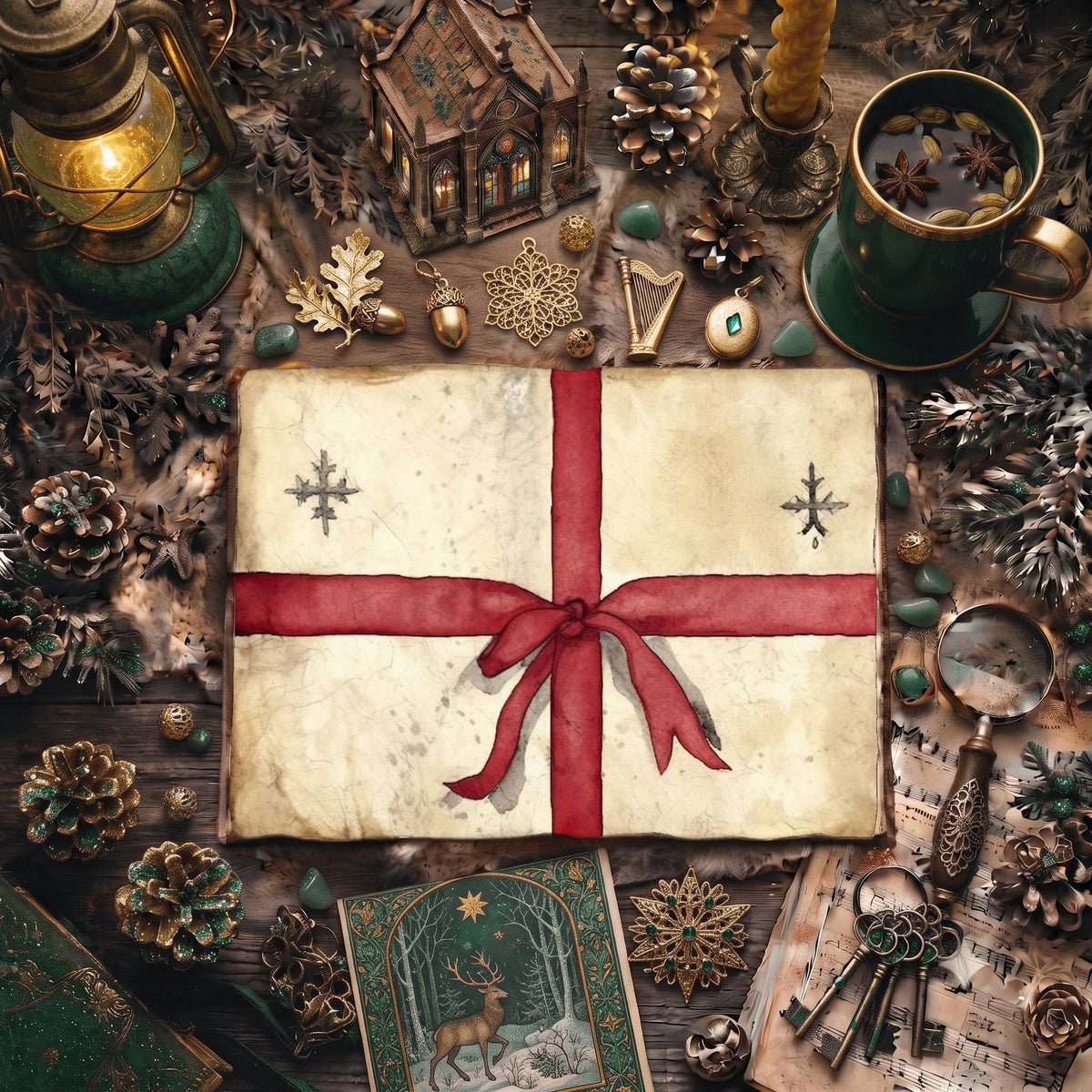 Christmas Presents Digital Papers