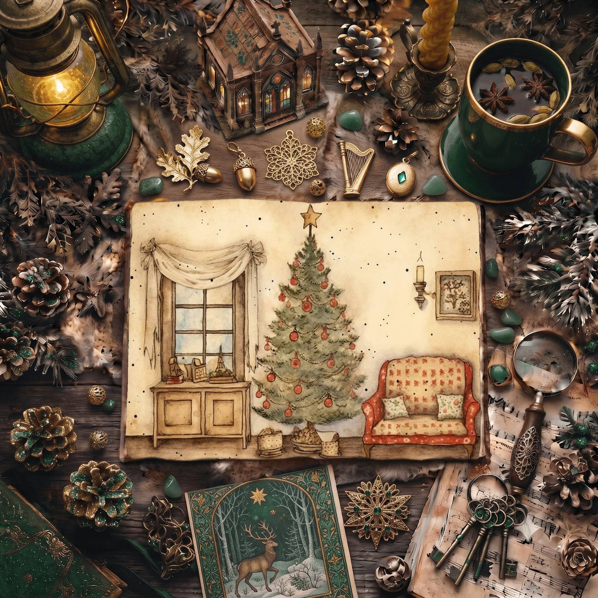 Christmas Digital Papers