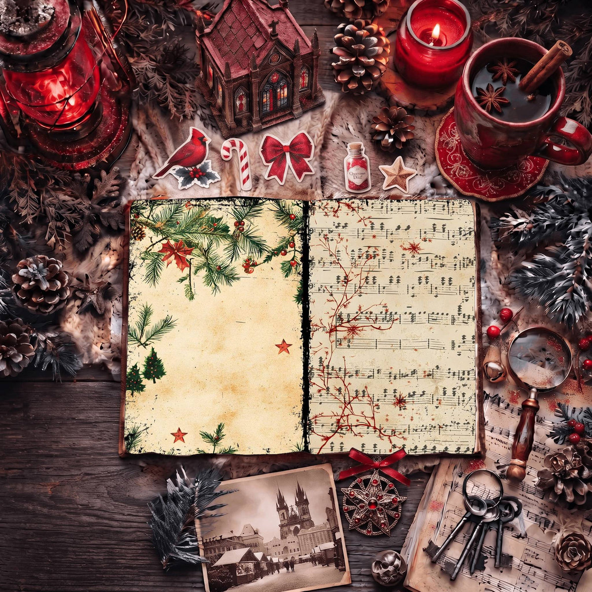Christmas Digital Papers