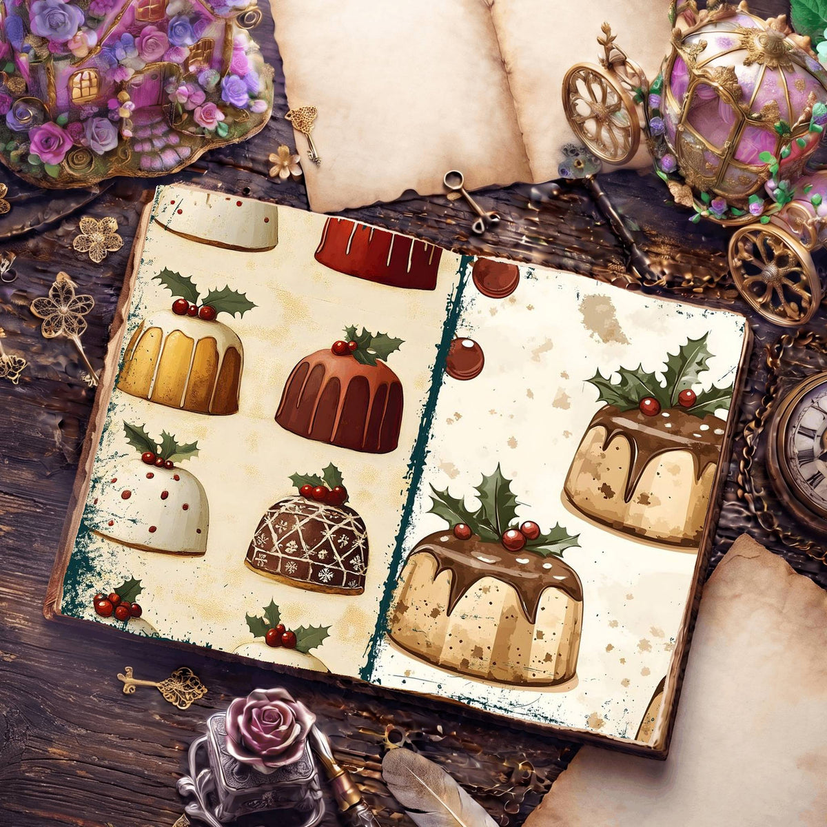 Christmas Digital Papers