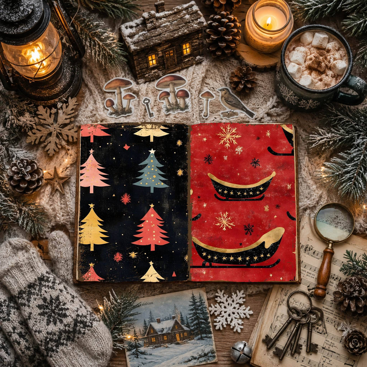 Christmas Digital Papers