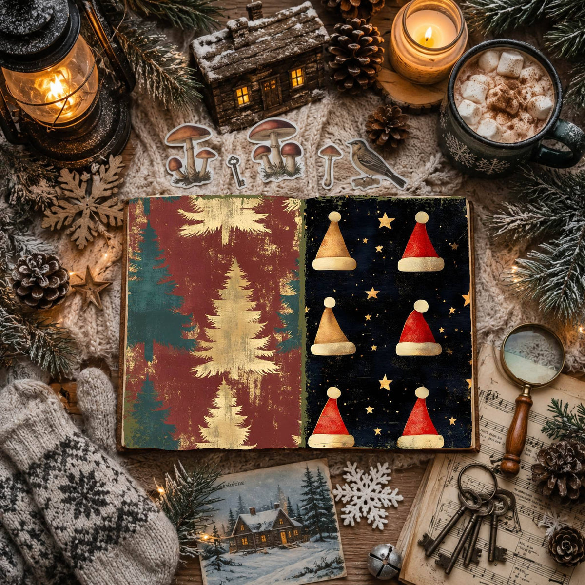 Christmas Digital Papers