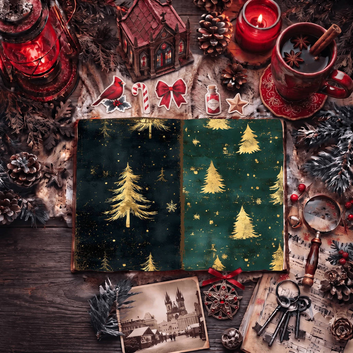 Christmas Digital Papers
