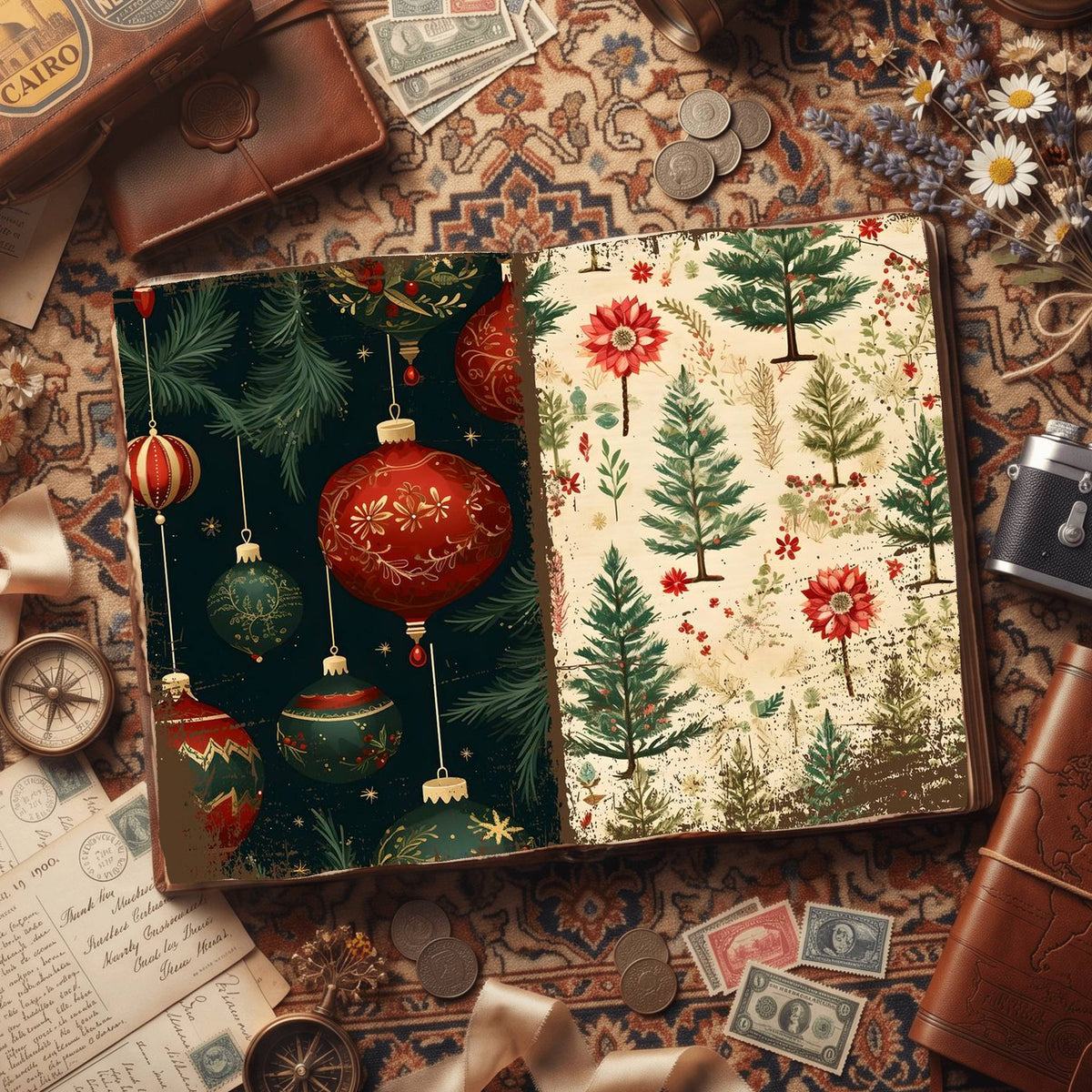 Christmas Digital Papers