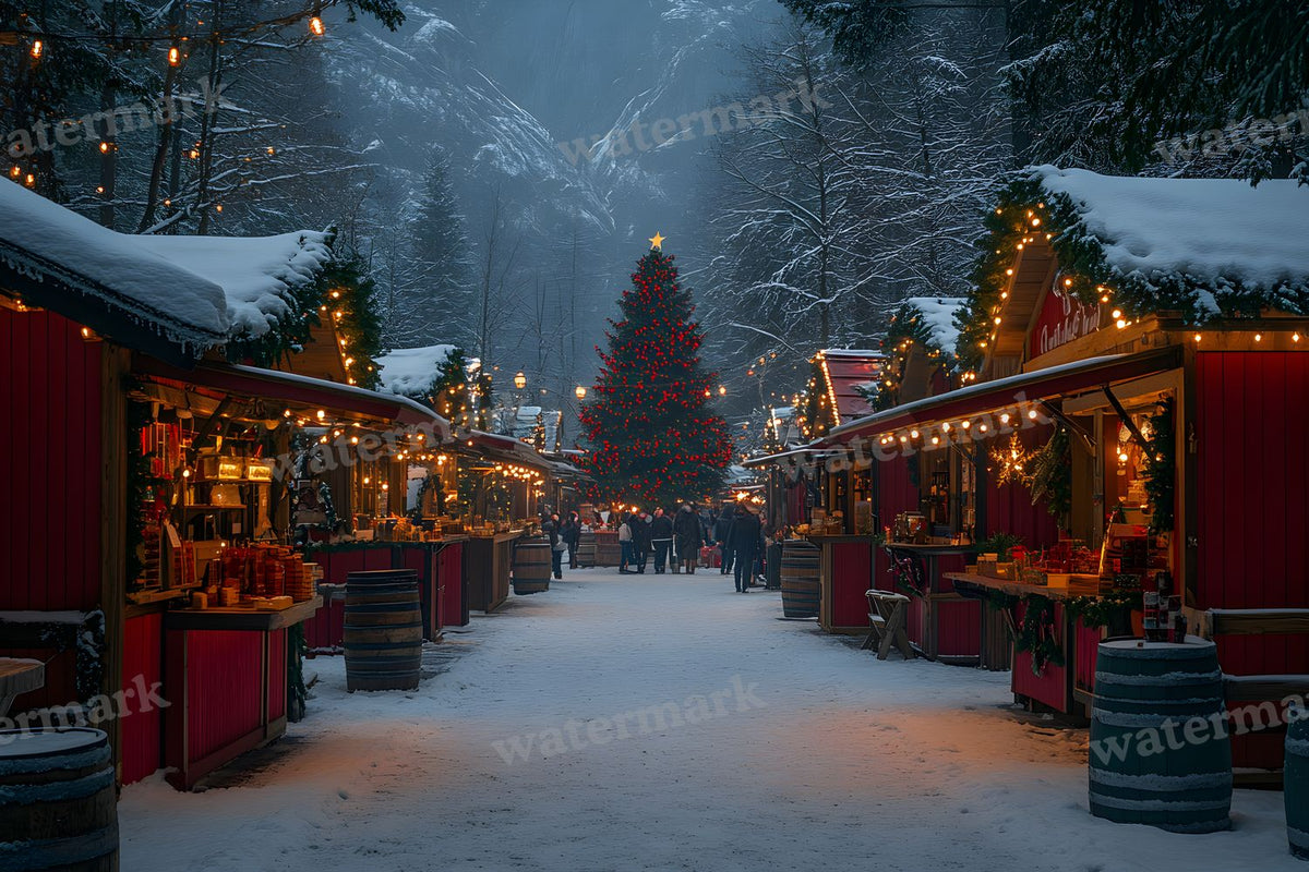 Classic Christmas Backdrop Images