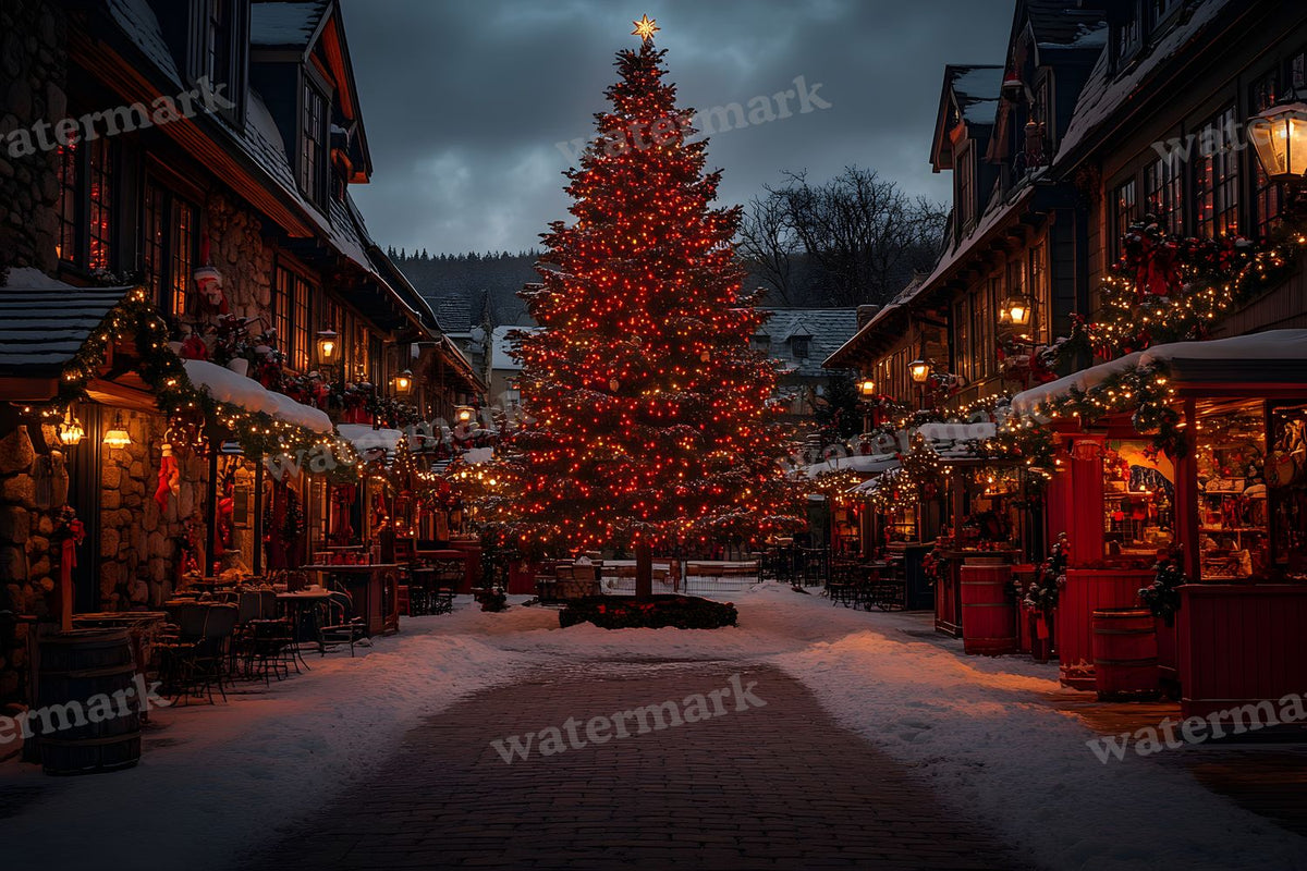 Classic Christmas Backdrop Images