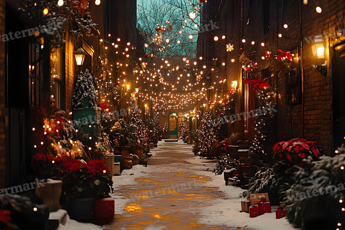 Classic Christmas Backdrop Images