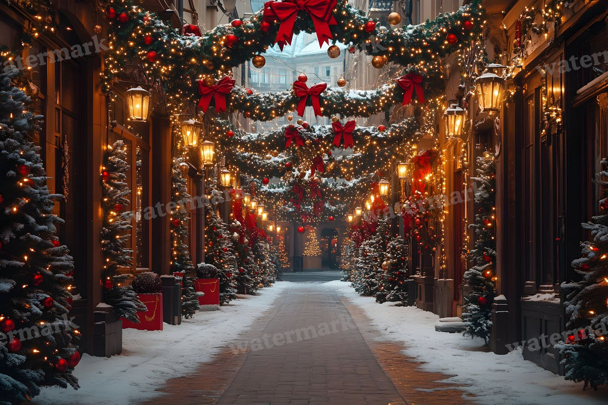 Classic Christmas Backdrop Images