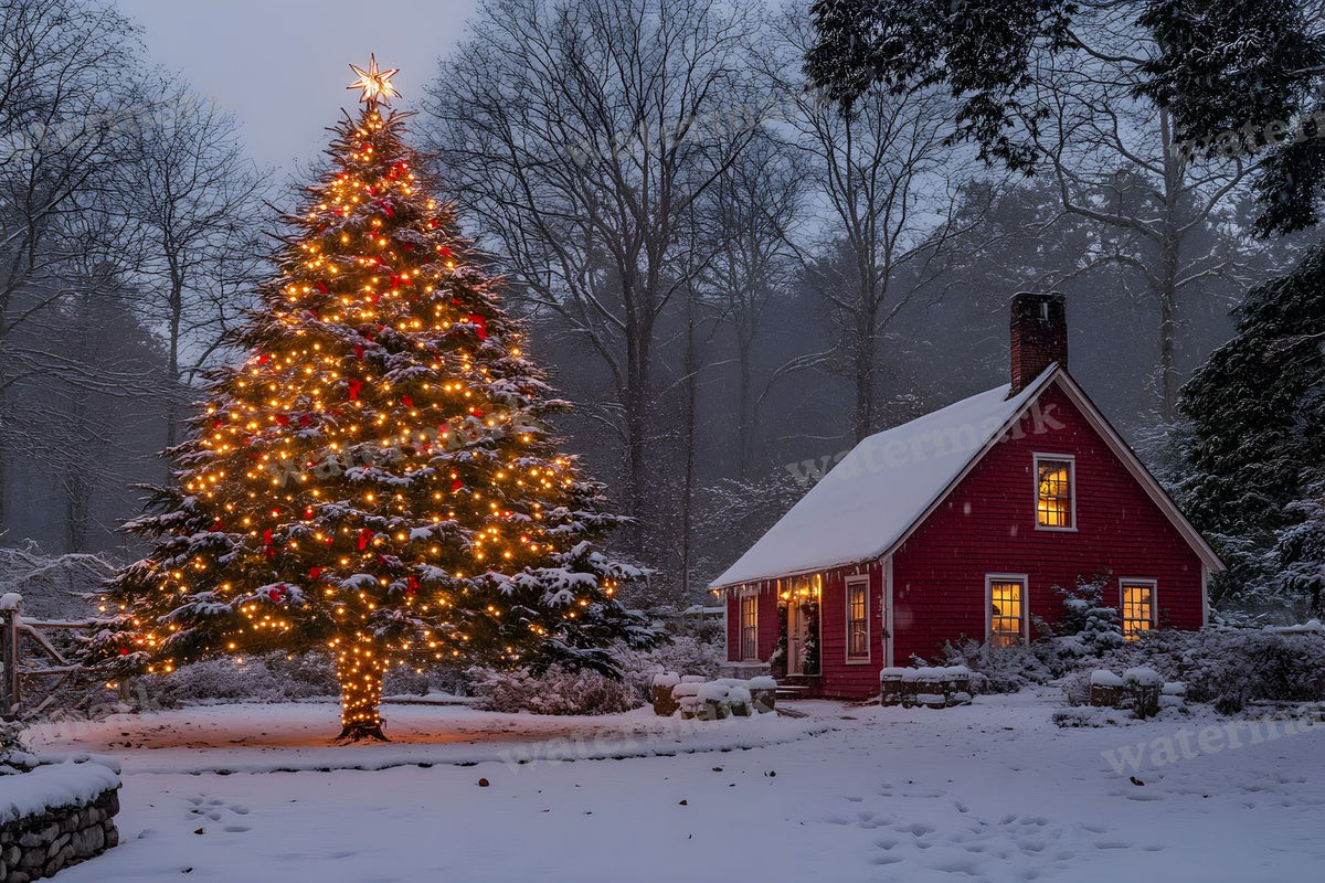 Classic Christmas Backdrop Images