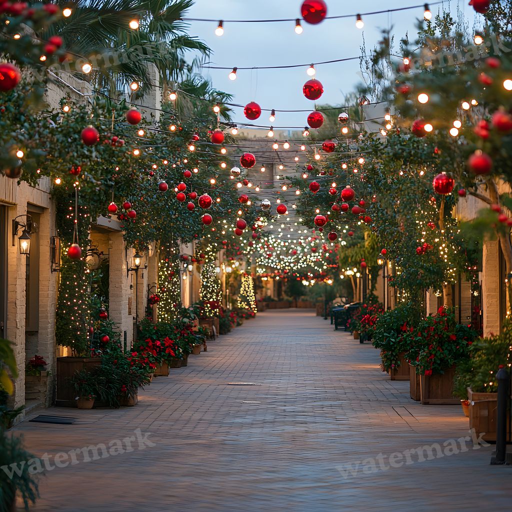 Classic Christmas Backdrop Images