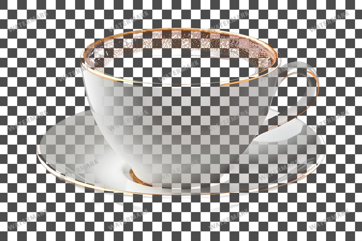 Coffee Cup PNG overlay on a transparent checkered background, preview 8