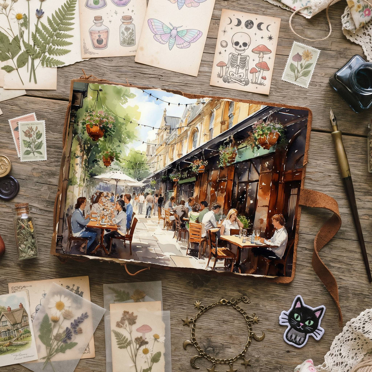 Coffee Shop Digital Papers