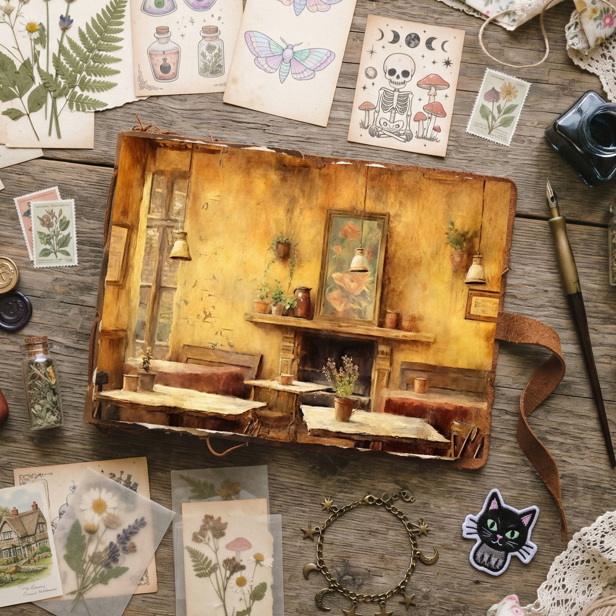 Coffee Shop Digital Papers