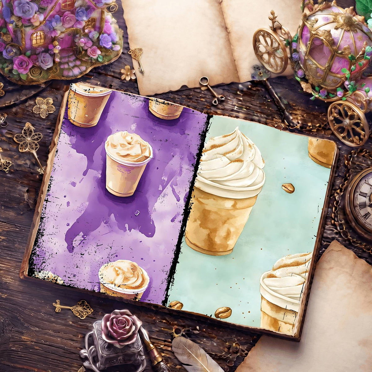 Coffee Digital Papers