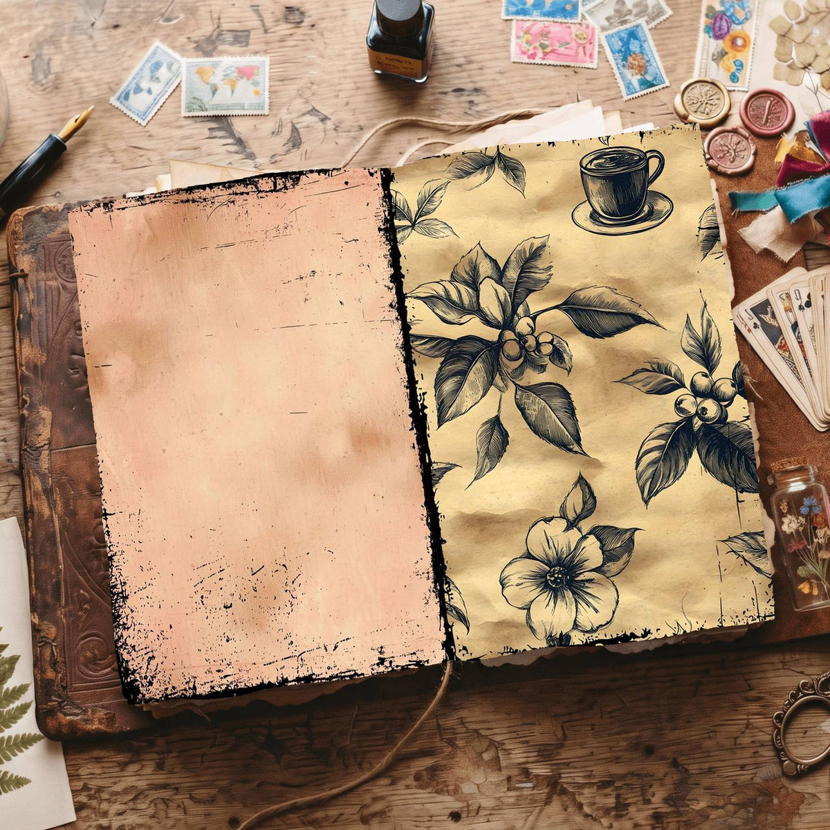 Coffee Digital Papers