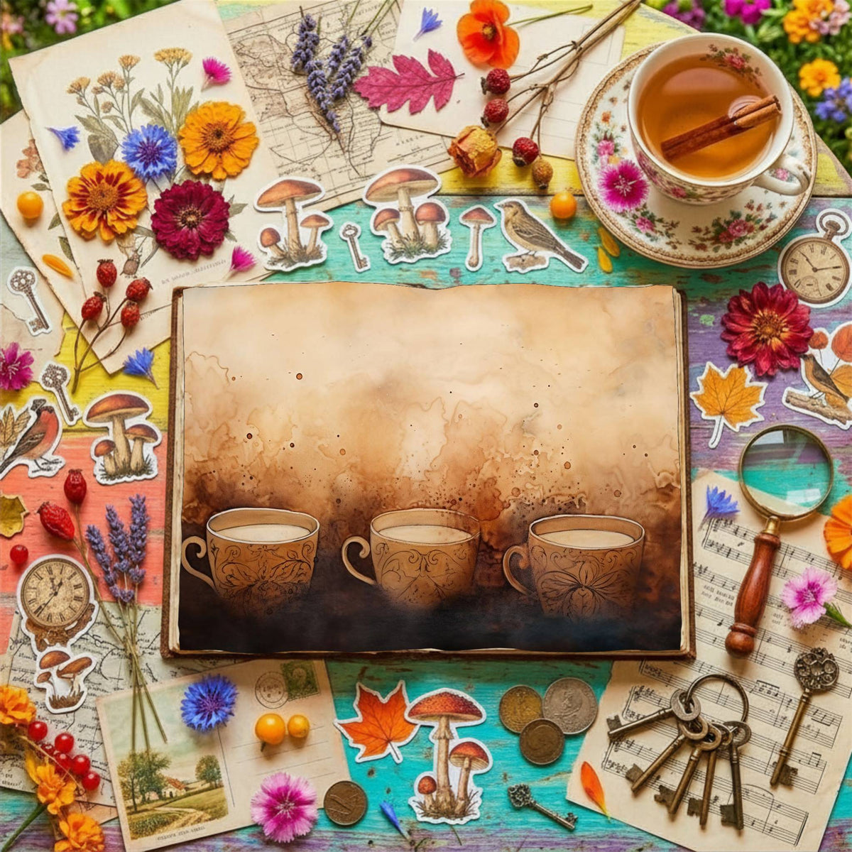 Coffee Digital Papers