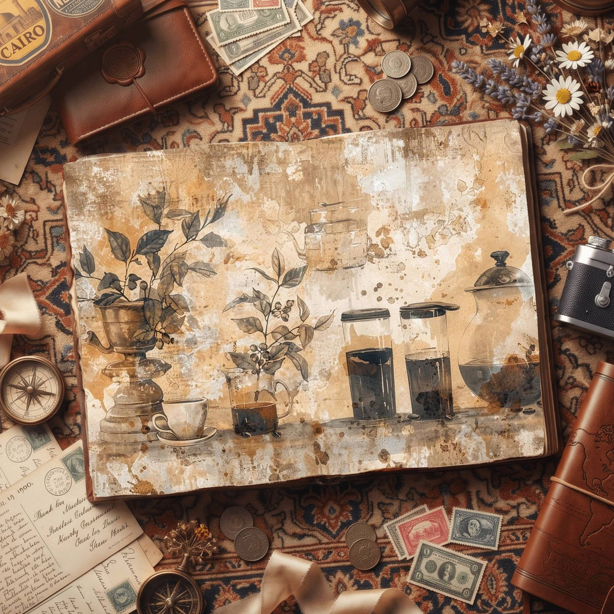 Coffee Digital Papers