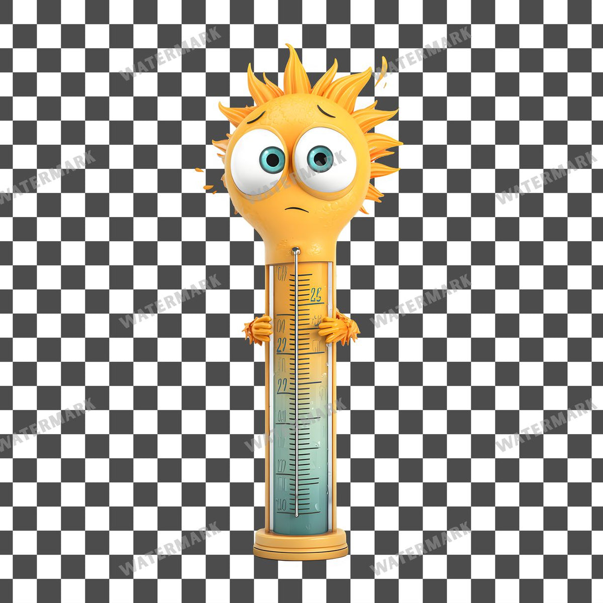 Cold Shivering Character Clipart Pngs