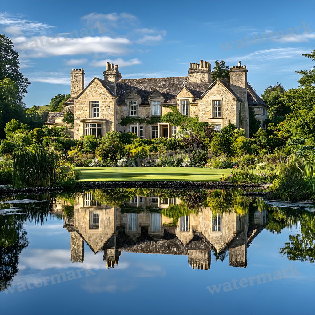 Countryside Estate Backdrop Images