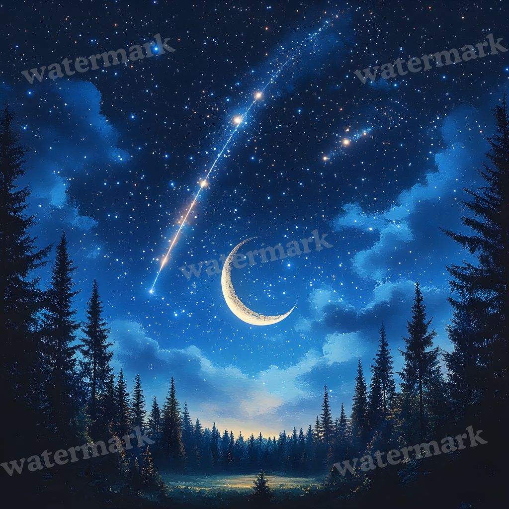 Crescent Moon Backdrop Images