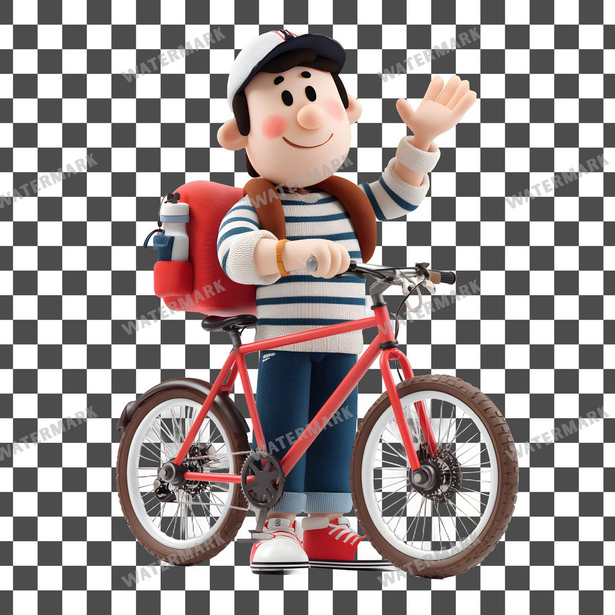 Cyclist Clipart Pngs