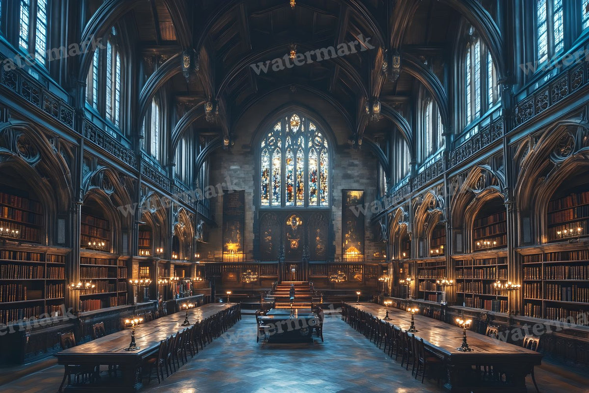 Dark Academia Study Backdrop Images