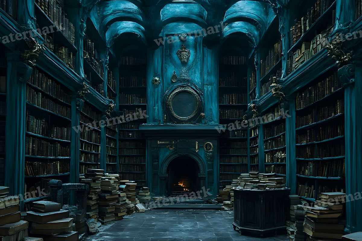 Dark Academia Study Backdrop Images