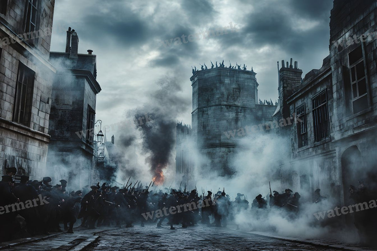 Dickens Cinematic Rendering Backdrop Images