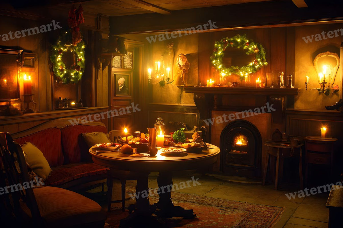 Dickens Tale Scene Backdrop Images