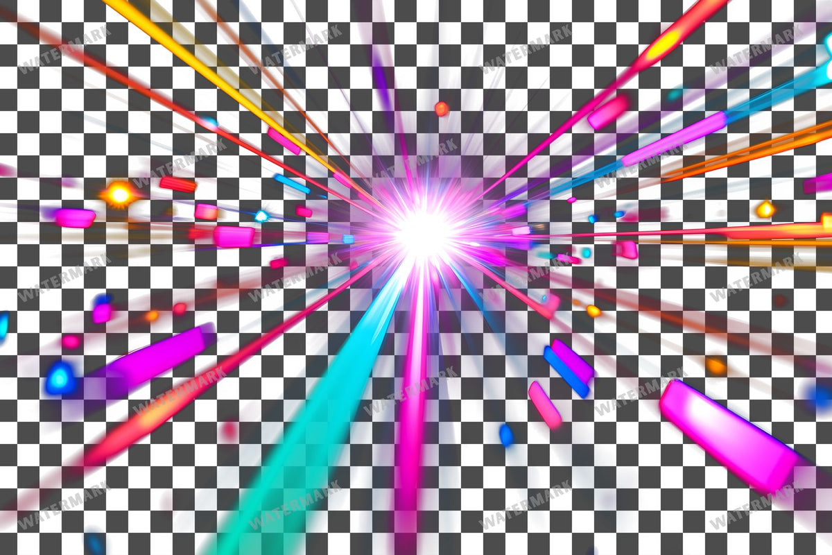 Disco Light Transparent Overlay Pngs