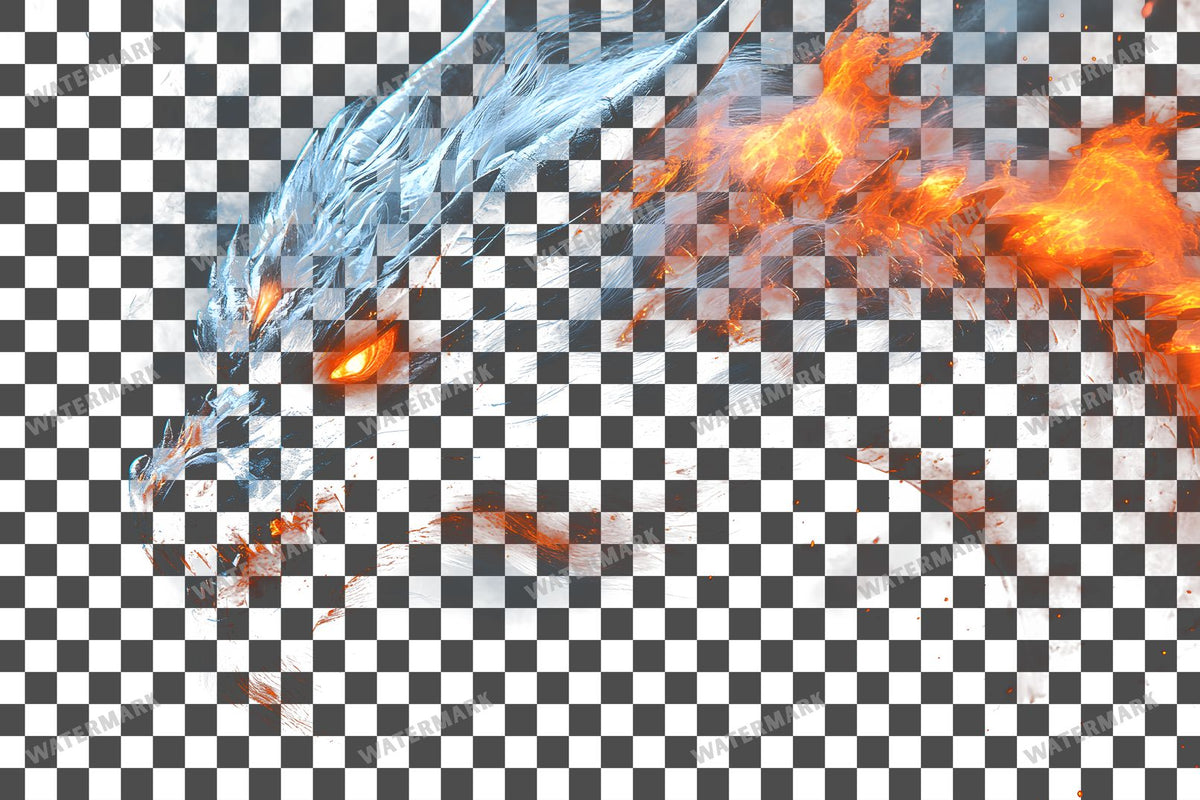 Dragon Head Transparent Overlay Pngs