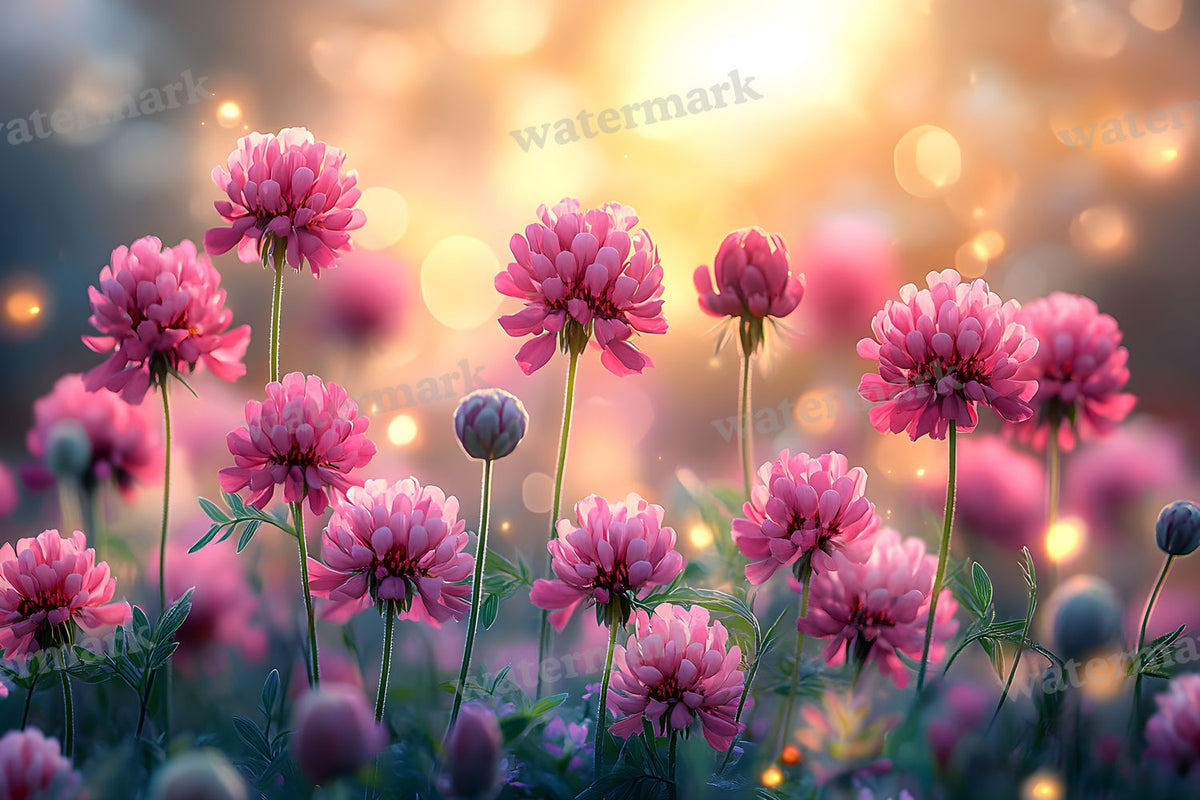Dreamy Wildflower Meadow Backdrop Images