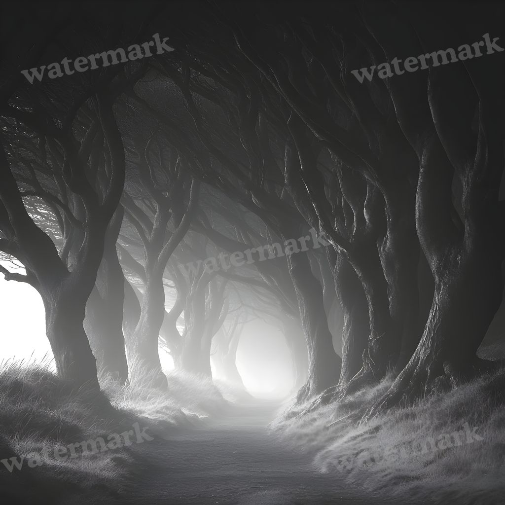 Eerie Forest Backdrop Images